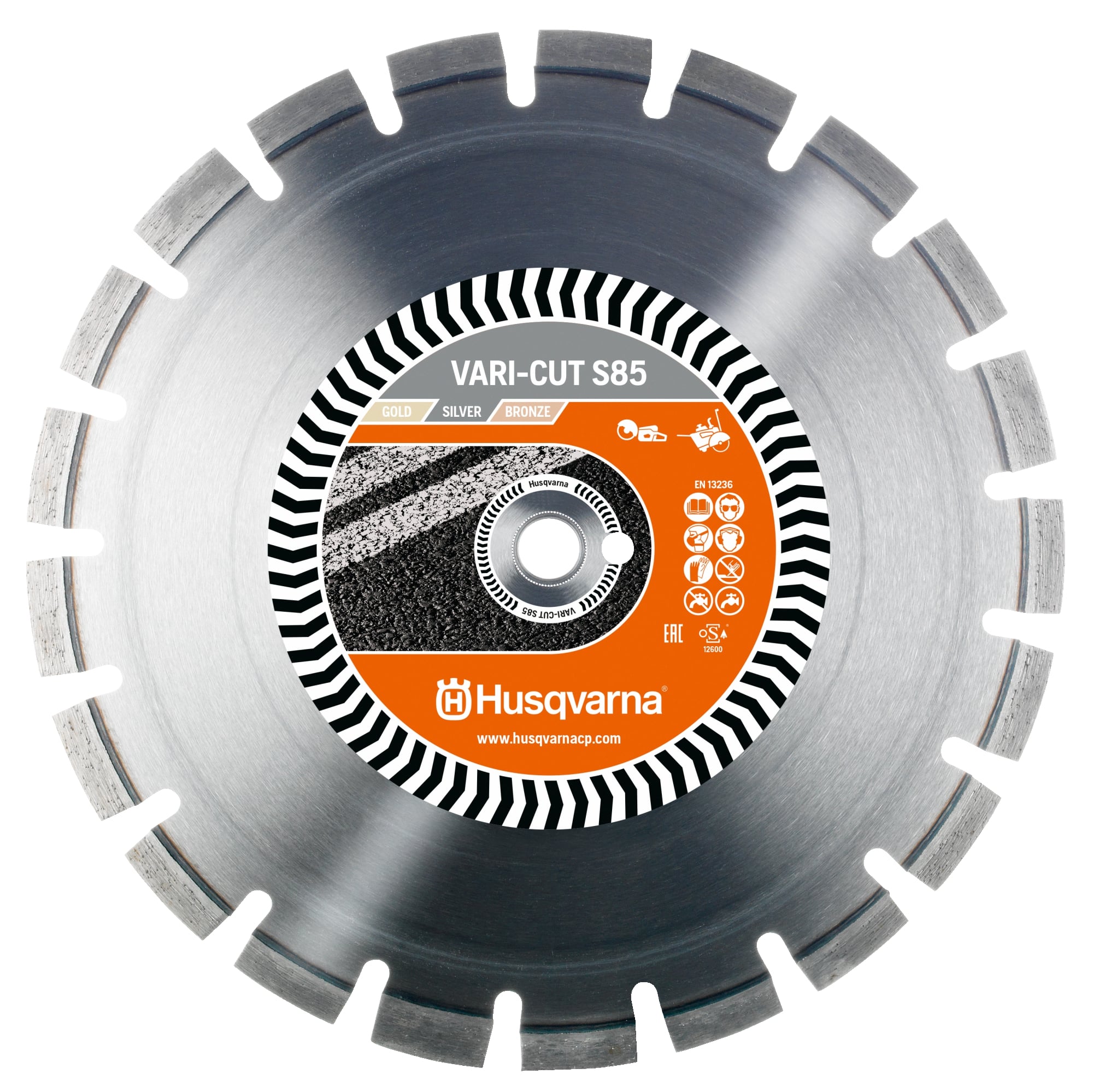 Диск алмазный 500х25,4 10 S85 VARI-CUT HUSQVARNA